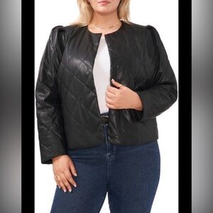 Black Quilted Women's Jacket